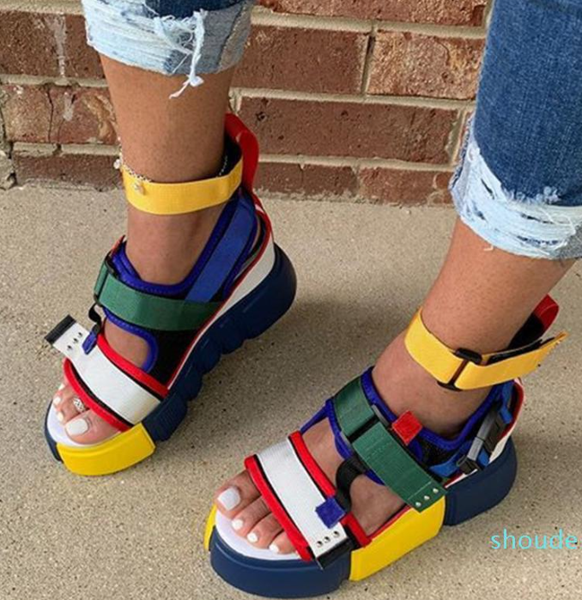 platform open toe platform colorful color block sandals women 2020 summer fashion casual outdoor beach shoes, Black
platform open toe platform colorful color block sandals women 2020 summer fashion casual outdoor beach shoes, Black