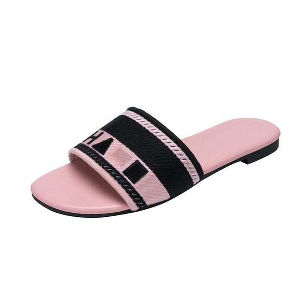 european and american net red letter embroidered slippers women's summer slides women's beach sandals 36---42, Black
european and american net red letter embroidered slippers women's summer slides women's beach sandals 36---42, Black