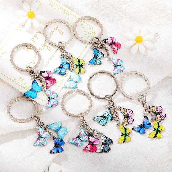 key rings popular key chain colorful oil butterfly pendant key chain fashion simple key ring handbag pendant key chain accessories r230301, Slivery;golden
key rings popular key chain colorful oil butterfly pendant key chain fashion simple key ring handbag pendant key chain accessories r230301, Slivery;golden
