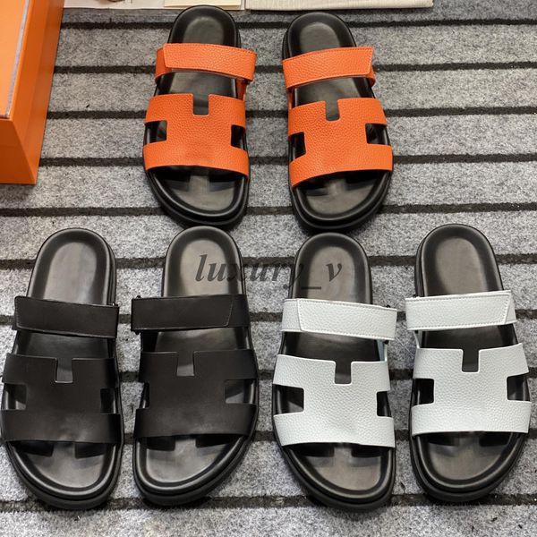 designer chypre slippers beach classic flat sandals fashion men slides rubber sole leather scuffs summer flip flops size 38-44 with box, Black
designer chypre slippers beach classic flat sandals fashion men slides rubber sole leather scuffs summer flip flops size 38-44 with box, Black