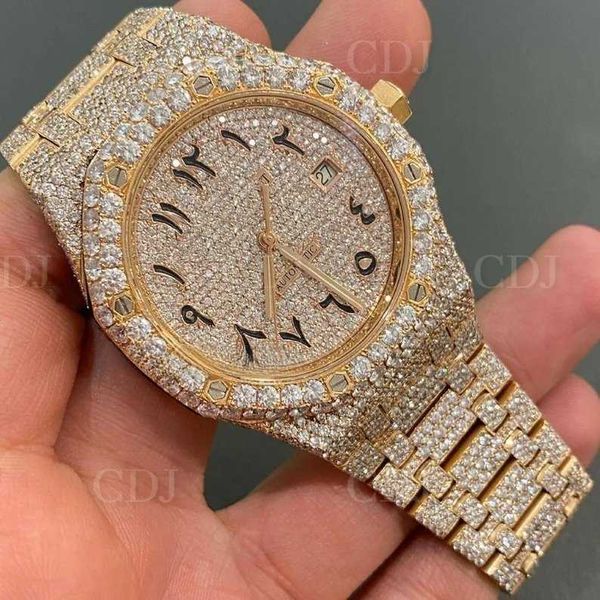 brand luxury custom iced out certificate vvs moissanite watch hip hop jewelry bust down handmade watch pass diamond tter, Silver
brand luxury custom iced out certificate vvs moissanite watch hip hop jewelry bust down handmade watch pass diamond tter, Silver
