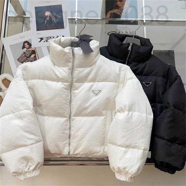 women's down & parkas designer the latest metal triangle detachable sleeve short down cotton jacket in autumn and winter of mtfa, Black
women's down & parkas designer the latest metal triangle detachable sleeve short down cotton jacket in autumn and winter of mtfa, Black