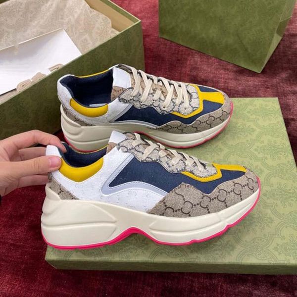 men rhyton designer sneaker casual shoes women canvas leather g pattern rubber sole red green dress sneaker 35-46 13 peh, Black
men rhyton designer sneaker casual shoes women canvas leather g pattern rubber sole red green dress sneaker 35-46 13 peh, Black