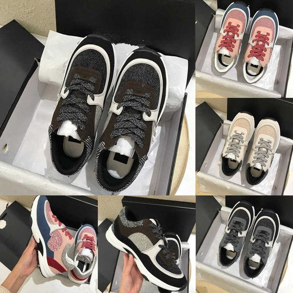 latest designer sneakers suede tweed casual shoes women knit calfskin reflective shoe platform sneaker leather mesh interlocking c trainers
latest designer sneakers suede tweed casual shoes women knit calfskin reflective shoe platform sneaker leather mesh interlocking c trainers