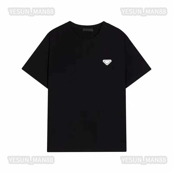 designer luxury summer prads t shirt classic inverted triangle black label fashion printing mens and womens couple short sleeves round colla, White;black
designer luxury summer prads t shirt classic inverted triangle black label fashion printing mens and womens couple short sleeves round colla, White;black