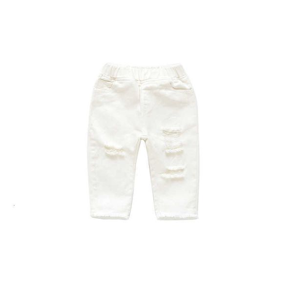 2323 new girls' trousers fashion novel versatile fashionable individualized broken white jeans, Blue
2323 new girls' trousers fashion novel versatile fashionable individualized broken white jeans, Blue