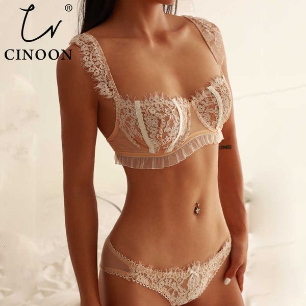 lace bra cinoon ultra thin lace underwear women bralette push up ssiere eyelash set french lingerie female and panty, Red;black
lace bra cinoon ultra thin lace underwear women bralette push up ssiere eyelash set french lingerie female and panty, Red;black