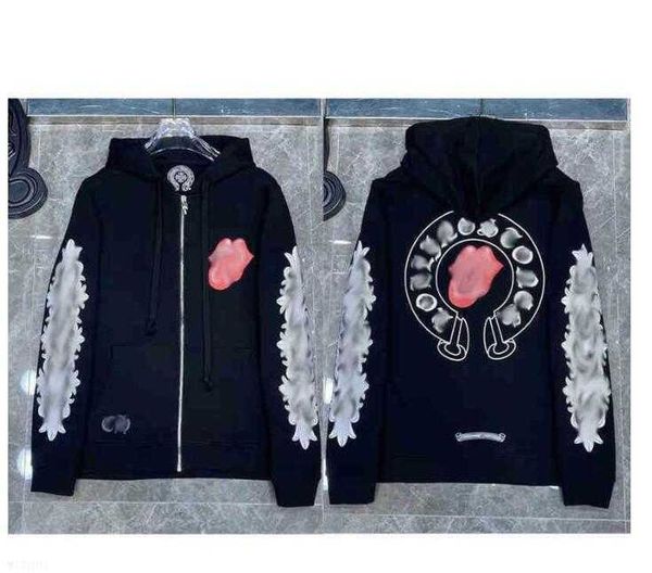 autumn winter men's hoodies sweatshirts designer chrome brand luxury jackets zipper men horseshoe cross print ch women loose coat casua, Black
autumn winter men's hoodies sweatshirts designer chrome brand luxury jackets zipper men horseshoe cross print ch women loose coat casua, Black