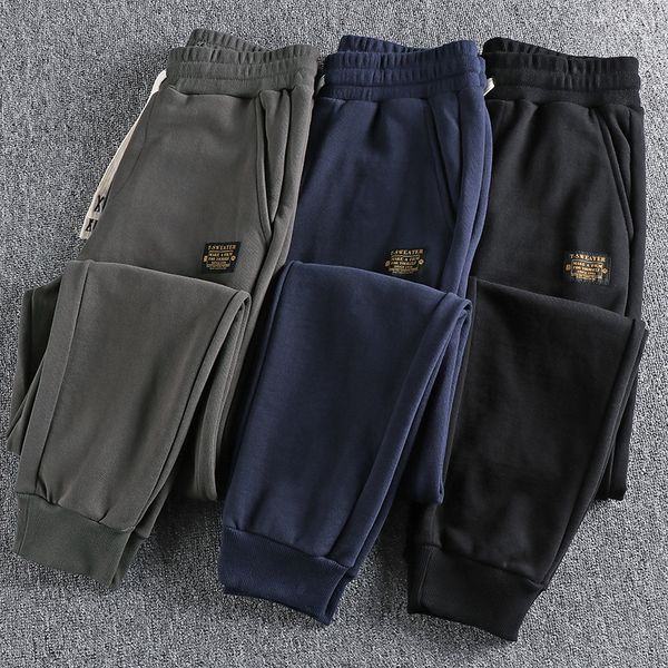 men's pants autumn winter american retro heavyweight velvet sweatpants fashion pure cotton drawstring sport casual ankletied 230303, Black
men's pants autumn winter american retro heavyweight velvet sweatpants fashion pure cotton drawstring sport casual ankletied 230303, Black