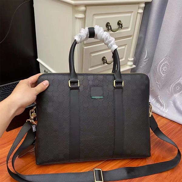 new men shoulder briefcase black leather designer handbag business lapbag messenger bags with nameplates totes men's luggage computer h
new men shoulder briefcase black leather designer handbag business lapbag messenger bags with nameplates totes men's luggage computer h