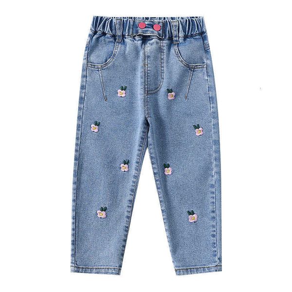 girls' red buttoned flower jeans 2023 spring and autumn new girls' fashionable casual trousers for chil1en, Blue
girls' red buttoned flower jeans 2023 spring and autumn new girls' fashionable casual trousers for chil1en, Blue