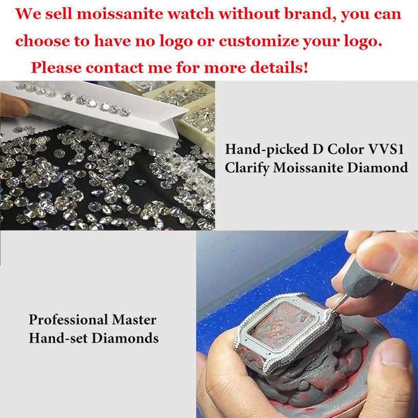 luxury gold plated iced out wrist 925 sterling sier vvs moissanite diamond hip hop quartz w, Slivery;brown
luxury gold plated iced out wrist 925 sterling sier vvs moissanite diamond hip hop quartz w, Slivery;brown