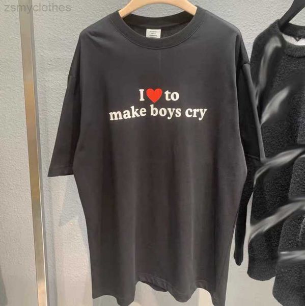men's t-shirts vetements men t shirt 1 1 i love to make boys cry women t shirt tomorrow is anther day streetwear shirts, White;black
men's t-shirts vetements men t shirt 1 1 i love to make boys cry women t shirt tomorrow is anther day streetwear shirts, White;black