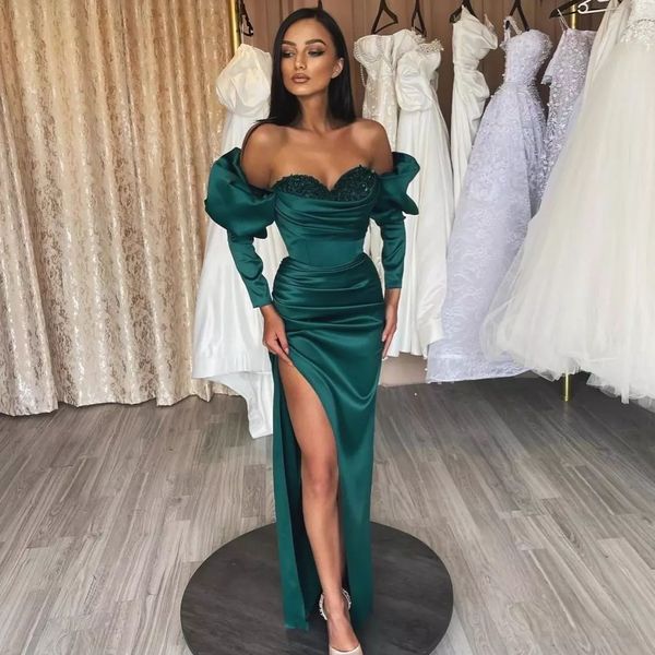 hunter sequined mermaid prom dresses off the shoulder neckline long sleeves evening gowns floor length side split special occasion formal we, Black
hunter sequined mermaid prom dresses off the shoulder neckline long sleeves evening gowns floor length side split special occasion formal we, Black