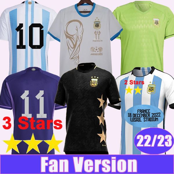 22 23 argentina 3 star mens soccer jerseys national team dybala . martinez di maria de paul home away football shirts uniforms, Black;yellow
22 23 argentina 3 star mens soccer jerseys national team dybala . martinez di maria de paul home away football shirts uniforms, Black;yellow