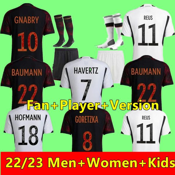 new germany soccer jerseys home away hummels world kroos werner cup muller football shirt t gotze sanea khedira reus german 22 23 mens women, Black;yellow
new germany soccer jerseys home away hummels world kroos werner cup muller football shirt t gotze sanea khedira reus german 22 23 mens women, Black;yellow