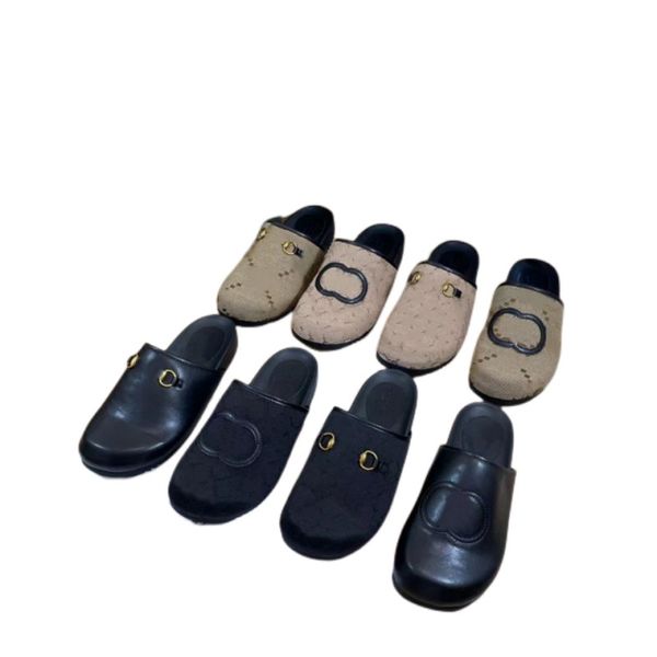 5a leather women slippers new fashion men's designer shoes luxury brand letter muller shoes matal buckle scuffs outdoor beach l baotou, Black
5a leather women slippers new fashion men's designer shoes luxury brand letter muller shoes matal buckle scuffs outdoor beach l baotou, Black