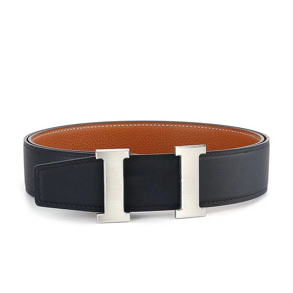 luxury mens belt designer belts for men and women custom h belt leather frosted gold buckle brushed silver buckle gift box, Black;brown
luxury mens belt designer belts for men and women custom h belt leather frosted gold buckle brushed silver buckle gift box, Black;brown
