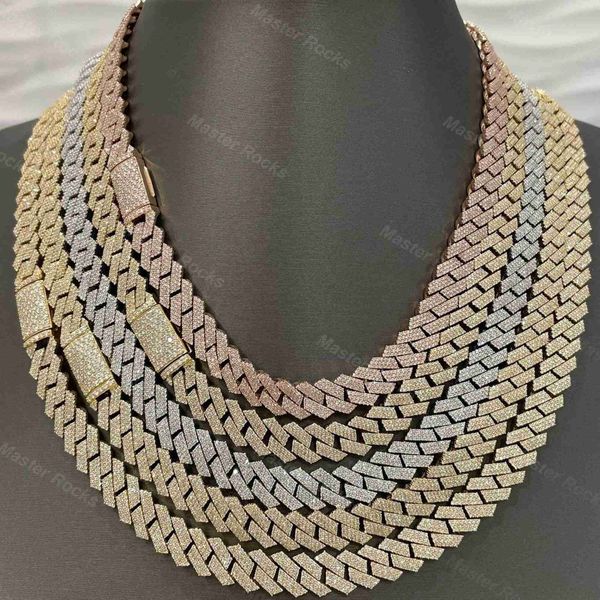 sterling silver cuban necklace 15mm 3 rows hip hop miami cuban link chain vvs moissanite diamond
sterling silver cuban necklace 15mm 3 rows hip hop miami cuban link chain vvs moissanite diamond