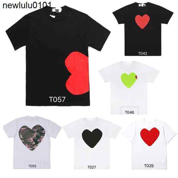 designer mens plays t shirt red heart commes casual women s des badge garcons high quanlity tshirts cotton embroidery, White;black
designer mens plays t shirt red heart commes casual women s des badge garcons high quanlity tshirts cotton embroidery, White;black