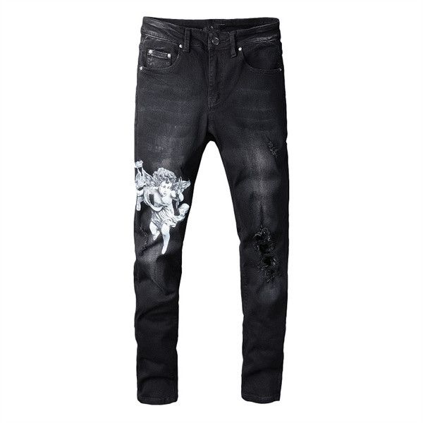 mens jeans for guys rip slim fit skinny man pants orange star patches wearing biker denim stretch cult stretch motorcycle trendy long straig, Blue
mens jeans for guys rip slim fit skinny man pants orange star patches wearing biker denim stretch cult stretch motorcycle trendy long straig, Blue