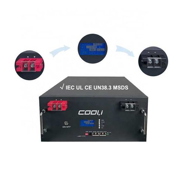 cooli factory supplying smart bms 48v 51.2v 100ah lifepo4 battery 5kw 10kw solar battery with lcd solar lithium battery
cooli factory supplying smart bms 48v 51.2v 100ah lifepo4 battery 5kw 10kw solar battery with lcd solar lithium battery