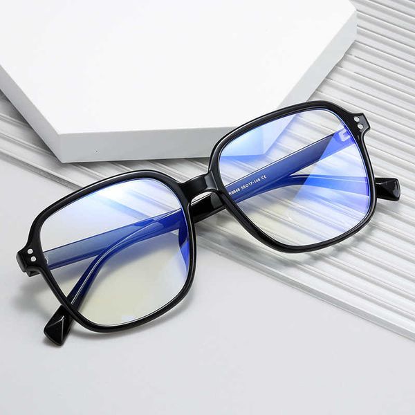 sunglasses new tr flat lens anti blue myopia frame men's square large plain face small optical glasses, White;black
sunglasses new tr flat lens anti blue myopia frame men's square large plain face small optical glasses, White;black