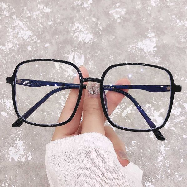 sunglasses new tr90 large square spectacle frame men's and women's fashion korean anti radiation blue flat lens can be equipped wi, White;black
sunglasses new tr90 large square spectacle frame men's and women's fashion korean anti radiation blue flat lens can be equipped wi, White;black