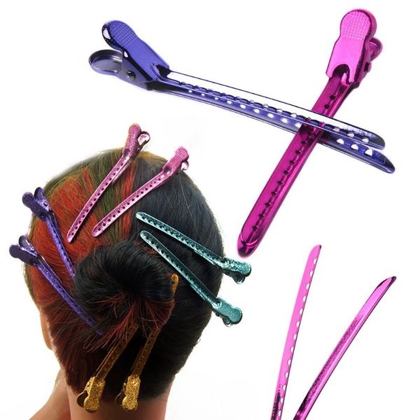 12pcs hair clips hair styling section clip steel flat metal single prong alligator hair clip barrette for bows hairpin, Black;brown
12pcs hair clips hair styling section clip steel flat metal single prong alligator hair clip barrette for bows hairpin, Black;brown