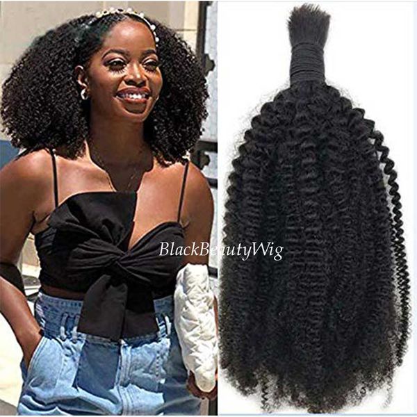 wig caps afro kinky curly human hair bulk for braiding mongolian remy hair weaving no weft small curly bulk human hair bundle extensions, Black;brown
wig caps afro kinky curly human hair bulk for braiding mongolian remy hair weaving no weft small curly bulk human hair bundle extensions, Black;brown
