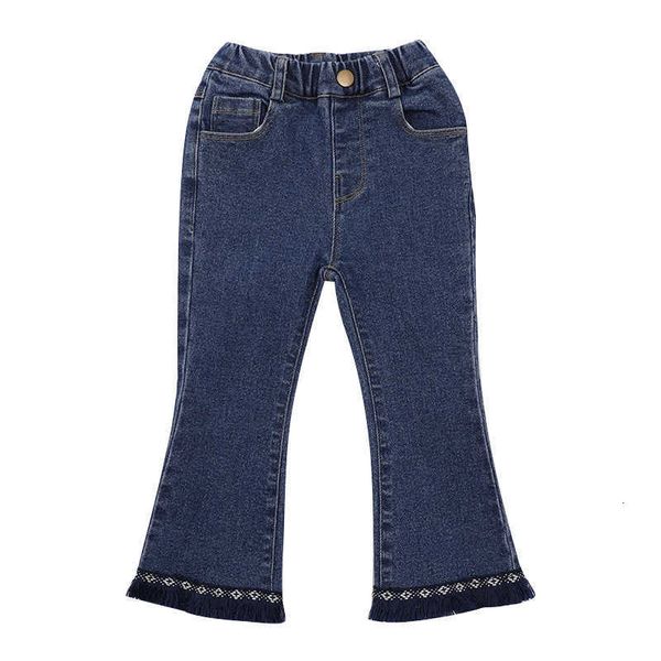 spring 2023 new korean girls' tassels jeans stretch flared pants baby foreign chil1en's clothing, Blue
spring 2023 new korean girls' tassels jeans stretch flared pants baby foreign chil1en's clothing, Blue