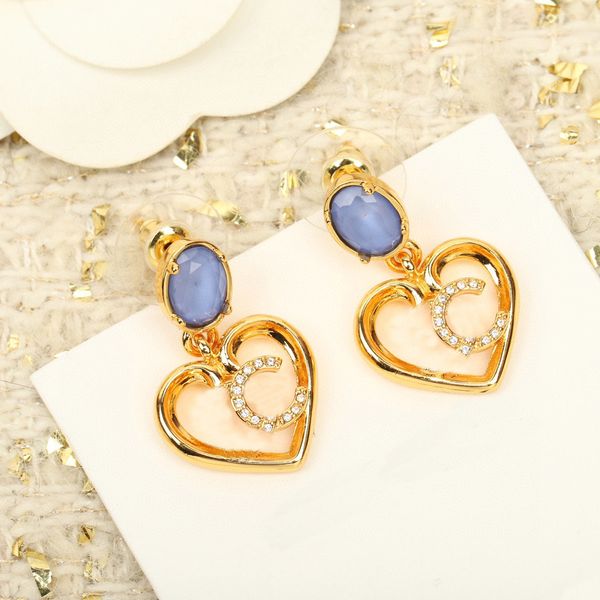 2023 luxury quality charm drop earring with diamond and blue color in 18k gold plated have box stamp ps3810, Golden
2023 luxury quality charm drop earring with diamond and blue color in 18k gold plated have box stamp ps3810, Golden