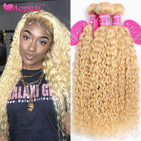 wig caps aopusi brazilian 613 water wave bundles human hair weave bundles water curly blonde hair extensions 134pcs remy hair bundles, Black;brown
wig caps aopusi brazilian 613 water wave bundles human hair weave bundles water curly blonde hair extensions 134pcs remy hair bundles, Black;brown