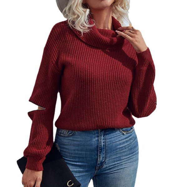 turtle neck knitting women's sweaters loose fashion solid basic undercoatknitted pullover lady casual blouse with zipper decored long, White;black
turtle neck knitting women's sweaters loose fashion solid basic undercoatknitted pullover lady casual blouse with zipper decored long, White;black