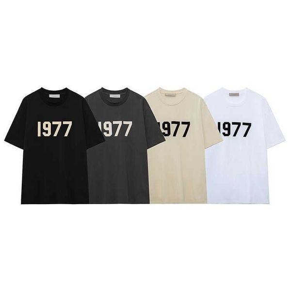 designer luxury 1977 classic fashion digital reproduction flocking printing short sleeve men and women's loose t-shirt student versatil, Black;brown
designer luxury 1977 classic fashion digital reproduction flocking printing short sleeve men and women's loose t-shirt student versatil, Black;brown