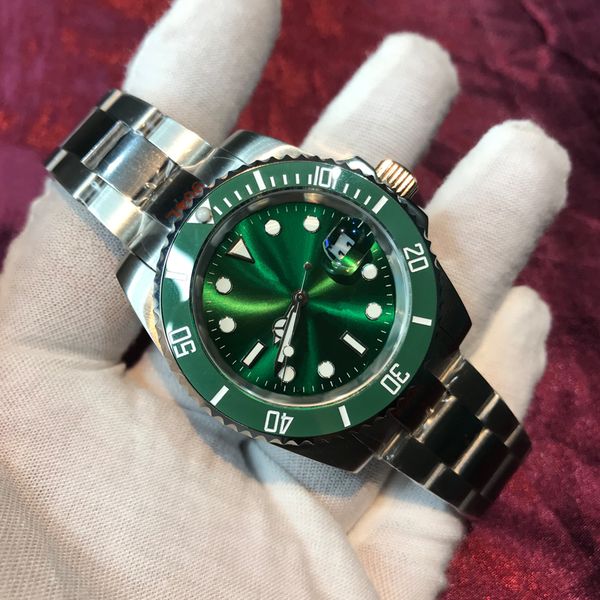 2023 mens watch silver case 40mm sub watches green dial ceramic bezel automatic mechanical stanless steel fashion sport self-wind watches wr, Slivery;brown
2023 mens watch silver case 40mm sub watches green dial ceramic bezel automatic mechanical stanless steel fashion sport self-wind watches wr, Slivery;brown