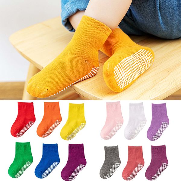 kids socks 6 pairslot spring autumn antislip solid color soft breathable cotton babys boat boys girlstrampoline 230303, Pink;yellow
kids socks 6 pairslot spring autumn antislip solid color soft breathable cotton babys boat boys girlstrampoline 230303, Pink;yellow