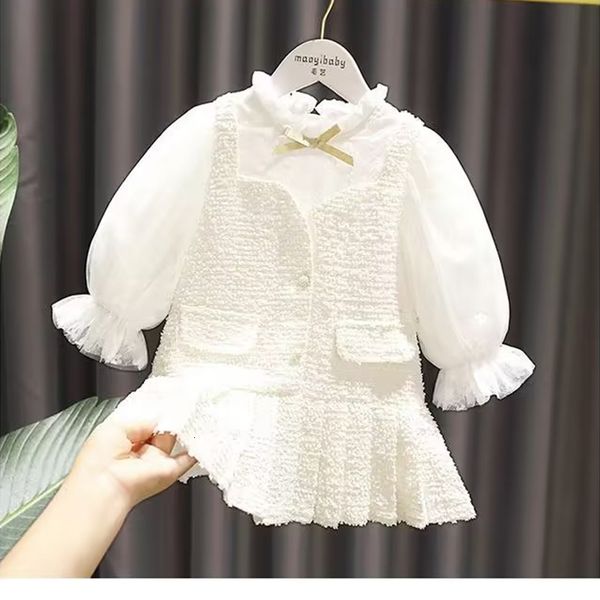 clothing sets girls suit spring autumn baby casual sleeveless tshirt dress kids clothes outfits 2 3 6 230303, White
clothing sets girls suit spring autumn baby casual sleeveless tshirt dress kids clothes outfits 2 3 6 230303, White