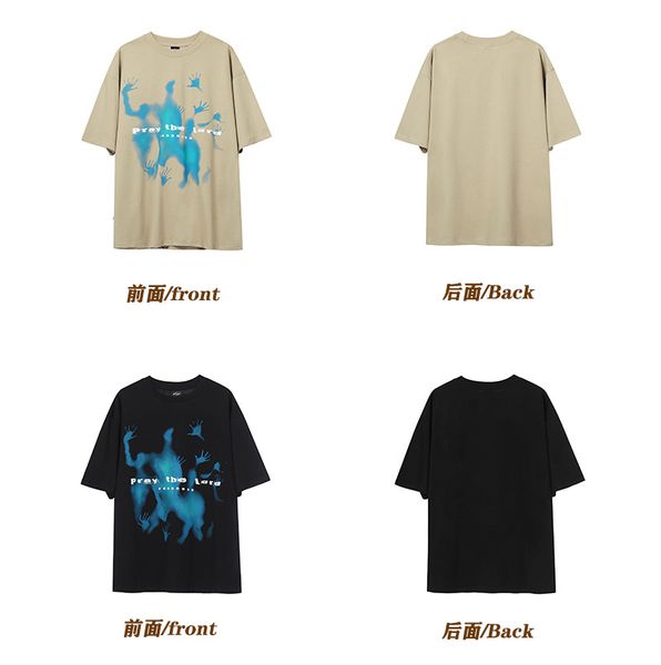 2023 fashion brown mens t shirt summer american vintage fashion brand alien theme oversize heavy duty short sleeve loose retro men and women, White;black
2023 fashion brown mens t shirt summer american vintage fashion brand alien theme oversize heavy duty short sleeve loose retro men and women, White;black