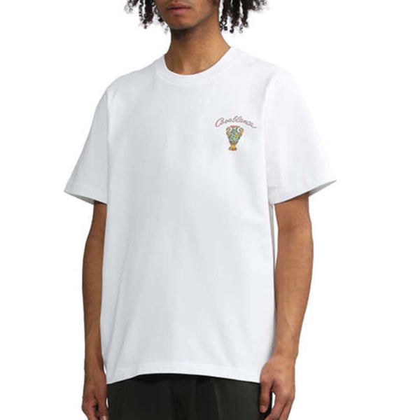23ss new casablanca designer classic fashion cotton t shirt arch flower sea print men and women loose versatile short sleeve tee, White;black
23ss new casablanca designer classic fashion cotton t shirt arch flower sea print men and women loose versatile short sleeve tee, White;black
