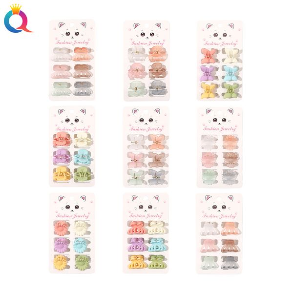 6pcs/set macaroon korean women ribbon small claw clip headdress fashion mini color hair clips girls bangs clip kid hair accessories 1821, Slivery;white
6pcs/set macaroon korean women ribbon small claw clip headdress fashion mini color hair clips girls bangs clip kid hair accessories 1821, Slivery;white