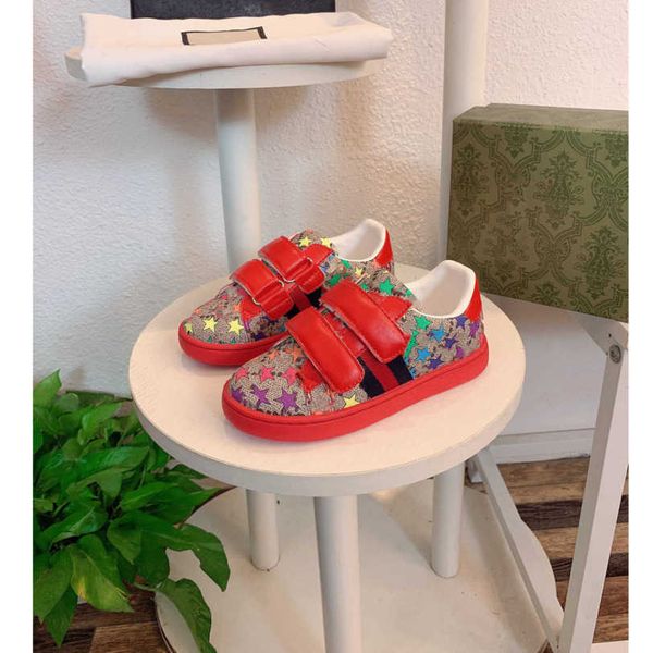 23ss brand designer kids sports s colored star printing boys gril double g spring autumn board shoes size 23-35 a1, Black;red
23ss brand designer kids sports s colored star printing boys gril double g spring autumn board shoes size 23-35 a1, Black;red