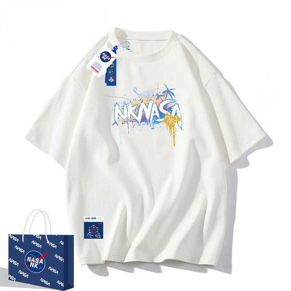 co-branded short-sleeved men's summer fashion brand ins ice silk white half-sleeved heavy weight loose upper garment jogging men t shir, Gray
co-branded short-sleeved men's summer fashion brand ins ice silk white half-sleeved heavy weight loose upper garment jogging men t shir, Gray