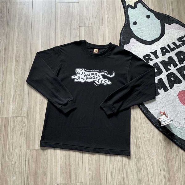 22fw new human made t-shirt men women 1 1 long sleeve t-shirt black tiger print tee 0304, White;black
22fw new human made t-shirt men women 1 1 long sleeve t-shirt black tiger print tee 0304, White;black