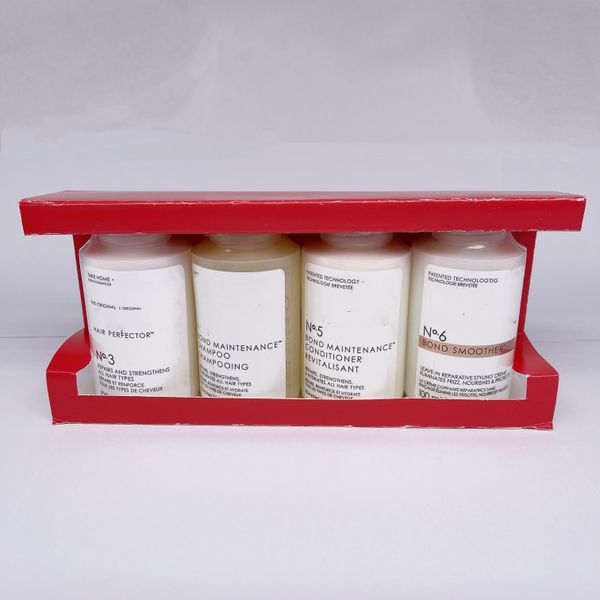 4pcs/set 100ml x4 holiday hair fix repair dry frizz no.3 4 5 6 bond perfect professional hair treatment oil fast ship
4pcs/set 100ml x4 holiday hair fix repair dry frizz no.3 4 5 6 bond perfect professional hair treatment oil fast ship