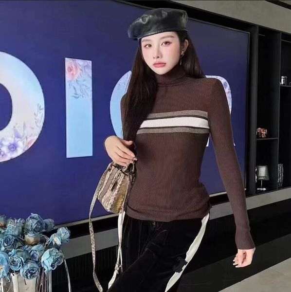 2023 paris fashion designer women's knits women's sweater long-sleeved high-neck knitted leggings comfortable and warm luxury alph, White
2023 paris fashion designer women's knits women's sweater long-sleeved high-neck knitted leggings comfortable and warm luxury alph, White