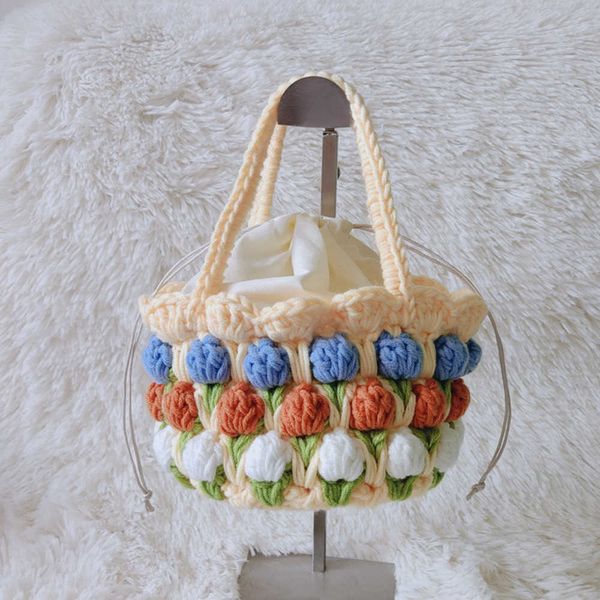 fashion knitted vest women's shoulder bag flowers summer beach totes crochet bag knitting flowers female bucket handbag shopper 230304
fashion knitted vest women's shoulder bag flowers summer beach totes crochet bag knitting flowers female bucket handbag shopper 230304