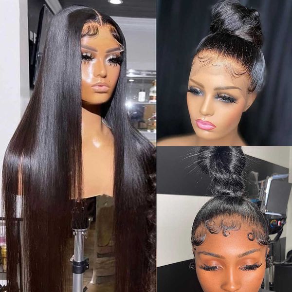 synthetic wigs 360 lace frontal wig human hair pre plucked brazilian bone straight 13x4 hd s for women glueless 230227, Black
synthetic wigs 360 lace frontal wig human hair pre plucked brazilian bone straight 13x4 hd s for women glueless 230227, Black
