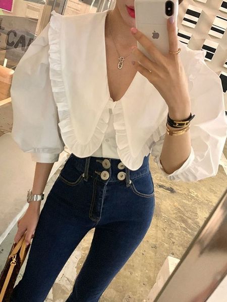 womens blouses shirts summer women white spring shirt female blouse blusas casual elegant vintage short sleeve cotton oversize loose 230303
womens blouses shirts summer women white spring shirt female blouse blusas casual elegant vintage short sleeve cotton oversize loose 230303