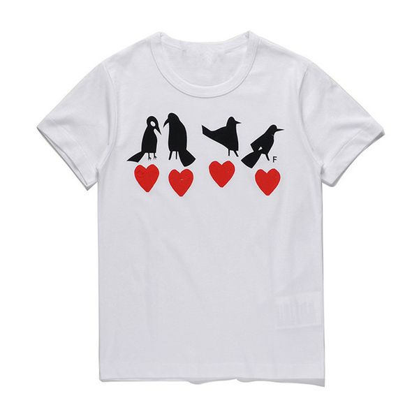 mens designer t shirt men's t shirts 4 birds and hearts shirts short sleeve anti-wrinkle round neck cotton skin-friendly and breathable, White;black
mens designer t shirt men's t shirts 4 birds and hearts shirts short sleeve anti-wrinkle round neck cotton skin-friendly and breathable, White;black